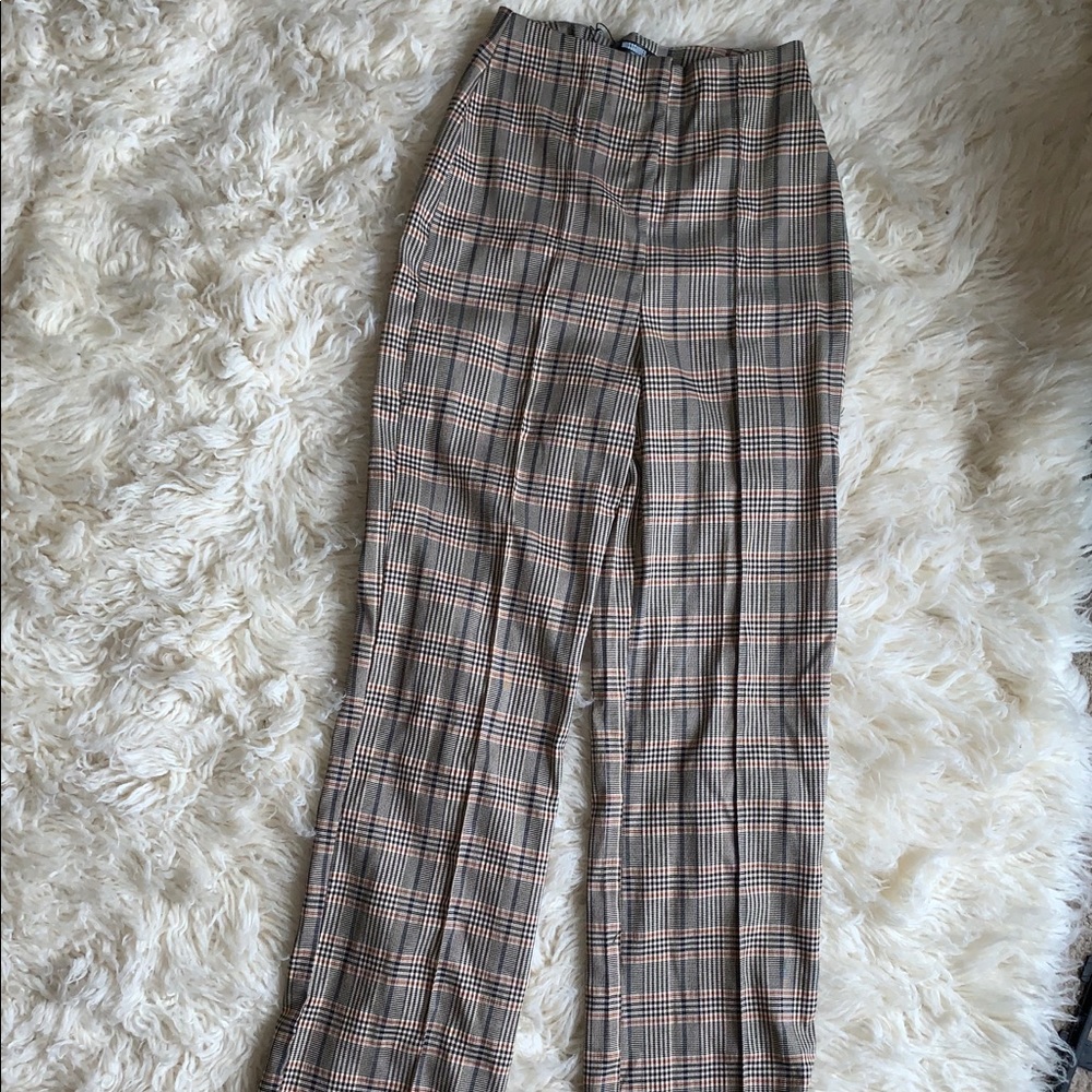 Plaid pants